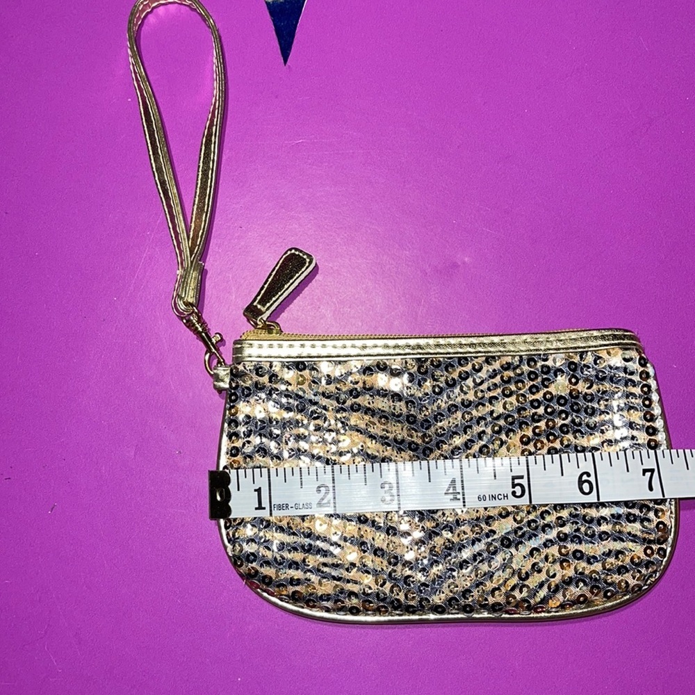 Sparkly Wristlet With Strap